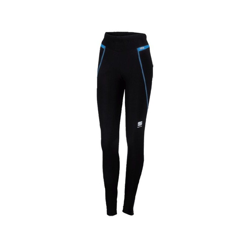 Damene bukser Sportful Dolomiti TDT + Tight svart-blå Damene bukser Sportful Dolomiti TDT + Tight svart-blå